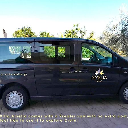 Villa Amelia I Free 9 Seater Mini Van & Pool 卡拉塔斯 外观 照片